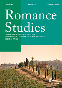Cover image for Romance Studies, Volume 41, Issue 1, 2023