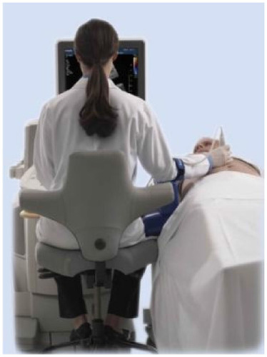 Figure 23 Correct scanning posture.