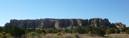 Figure 1. Acoma Pueblo is located on top of a mesa within the southwestern United States.