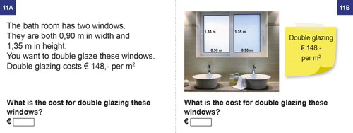 Figure 2. Paired problem 11: Double-glazing.