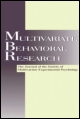 Cover image for Multivariate Behavioral Research, Volume 31, Issue 3, 1996