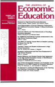 Cover image for The Journal of Economic Education, Volume 21, Issue 3, 1990