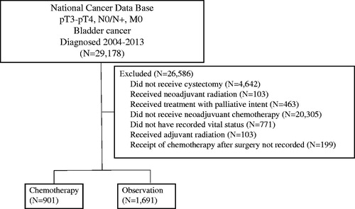 Figure 1. Patient selection diagram.