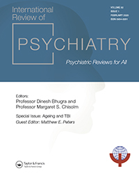 Cover image for International Review of Psychiatry, Volume 32, Issue 1, 2020