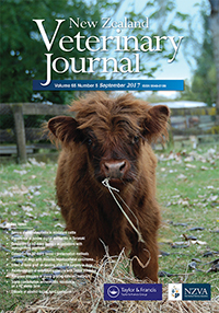 Cover image for New Zealand Veterinary Journal, Volume 65, Issue 5, 2017