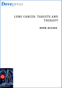 Cover image for Lung Cancer: Targets and Therapy, Volume 13, 2022