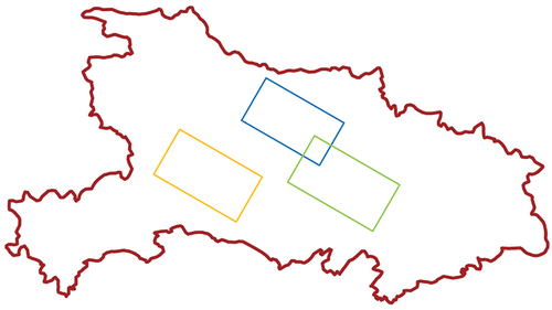 Figure 13. Schematic diagram of the spatial continuity constraint algorithm.