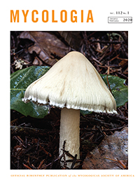 Cover image for Mycologia, Volume 112, Issue 1, 2020