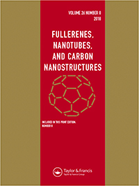 Cover image for Fullerenes, Nanotubes and Carbon Nanostructures, Volume 26, Issue 8, 2018