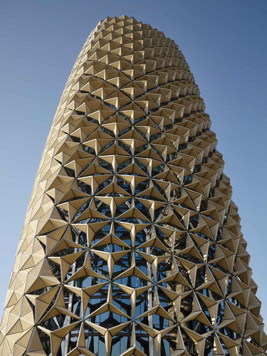 Fig. 8. Al Bahr Towers, Abu Dhabi, United Arab Emirates, 2012. Architecture: AHR. Image © Christian Richters.