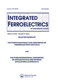 Cover image for Integrated Ferroelectrics, Volume 187, Issue 1, 2018