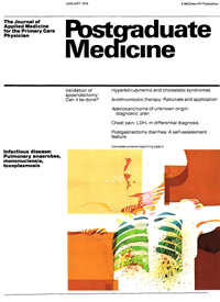 Cover image for Postgraduate Medicine, Volume 65, Issue 1, 1979