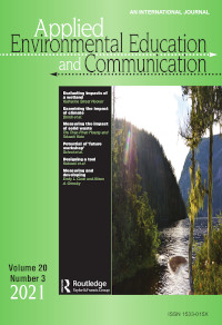 Cover image for Applied Environmental Education & Communication, Volume 20, Issue 3, 2021