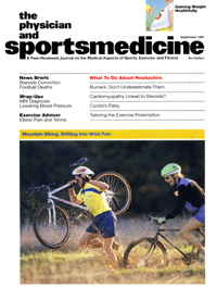 Cover image for The Physician and Sportsmedicine, Volume 19, Issue 9, 1991