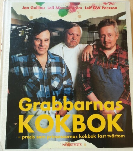 Figure 1. The cover of Grabbarnas Kokbok (1992) (2019-09-05)