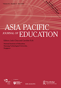 Cover image for Asia Pacific Journal of Education, Volume 44, Issue 2, 2024