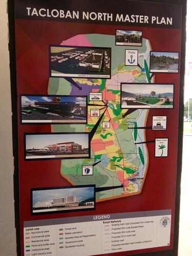 Figure 1. Poster of Tacloban North Master Plan. Image by author.