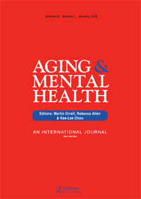 Cover image for Aging & Mental Health, Volume 23, Issue 1, 2019