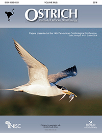 Cover image for Ostrich, Volume 89, Issue 2, 2018