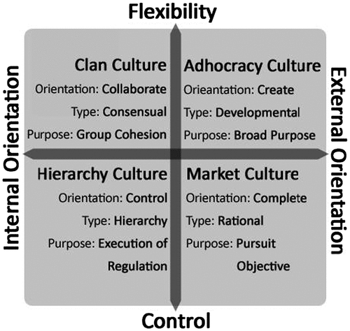 Figure 1. Quinn and Cameron’s model.