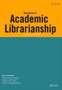 Cover image for New Review of Academic Librarianship, Volume 24, Issue 2, 2018