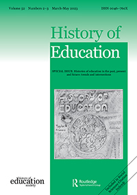 Cover image for History of Education, Volume 52, Issue 2-3, 2023