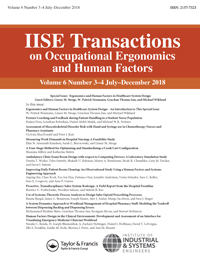 Cover image for IISE Transactions on Occupational Ergonomics and Human Factors, Volume 6, Issue 3-4, 2018