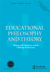 Cover image for Educational Philosophy and Theory, Volume 51, Issue 5, 2019