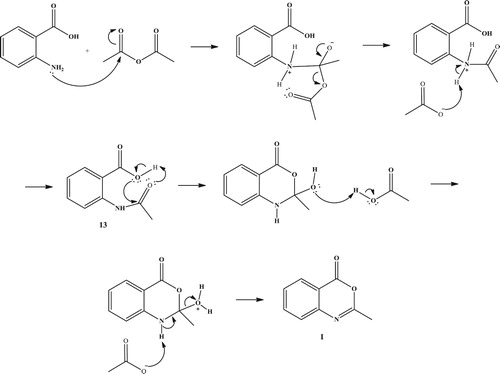Figure 5. A proposed mechanism for benzoxazinone synthesis.