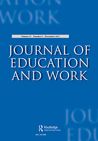 Cover image for Journal of Education and Work, Volume 35, Issue 8, 2022