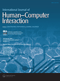 Cover image for International Journal of Human–Computer Interaction, Volume 34, Issue 4, 2018