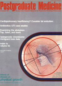 Cover image for Postgraduate Medicine, Volume 62, Issue 6, 1977