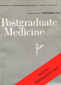 Cover image for Postgraduate Medicine, Volume 24, Issue 3, 1958
