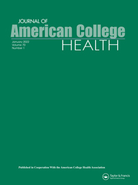 Cover image for Journal of American College Health, Volume 70, Issue 1, 2022