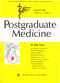 Cover image for Postgraduate Medicine, Volume 42, Issue 2, 1967