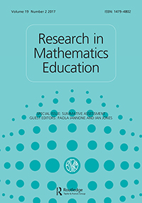 Cover image for Research in Mathematics Education, Volume 19, Issue 2, 2017