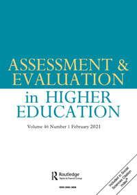 Cover image for Assessment & Evaluation in Higher Education, Volume 46, Issue 1, 2021