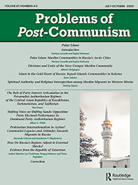 Cover image for Problems of Post-Communism, Volume 67, Issue 4-5, 2020