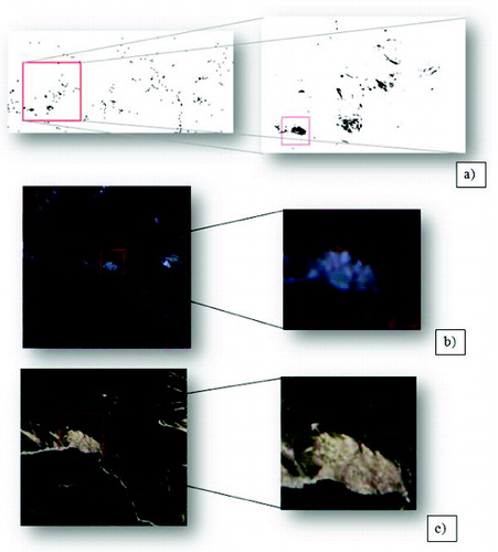 Figure 7. The spatial distribution of landslides.