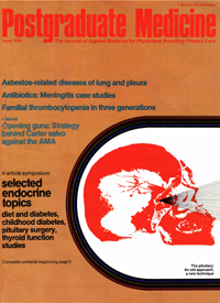Cover image for Postgraduate Medicine, Volume 63, Issue 6, 1978