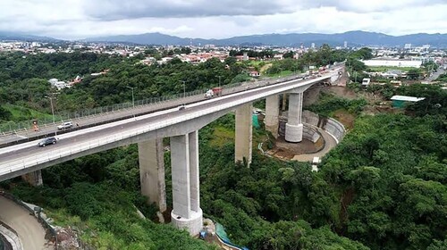RN 32 bridge, Costa Rica