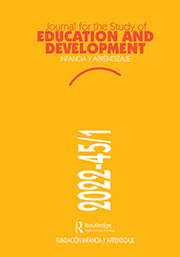 Cover image for Journal for the Study of Education and Development, Volume 45, Issue 1, 2022