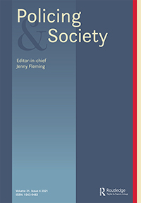 Cover image for Policing and Society, Volume 31, Issue 4, 2021