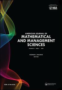 Cover image for American Journal of Mathematical and Management Sciences, Volume 38, Issue 4, 2019