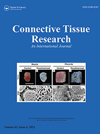 Cover image for Connective Tissue Research, Volume 62, Issue 6, 2021