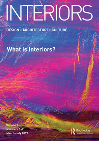 Cover image for Interiors, Volume 8, Issue 1-2, 2017