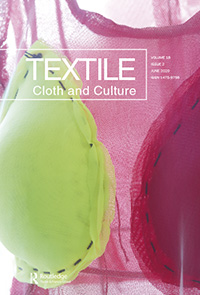 Cover image for TEXTILE, Volume 18, Issue 2, 2020