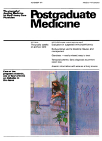 Cover image for Postgraduate Medicine, Volume 66, Issue 5, 1979