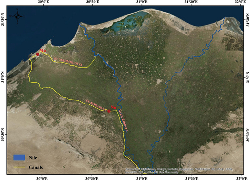 Figure 1. Case study area.