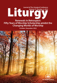 Cover image for Liturgy, Volume 37, Issue 4, 2022